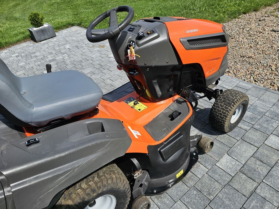 Ttaktorek kosiarka HUSQVARNA 18KM V2 kawasaki, el kosz