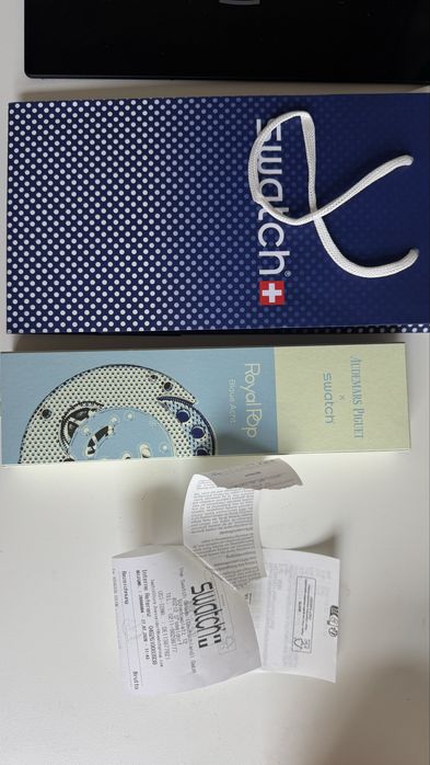 AP x Swatch Royal Pop | Blaue Acht