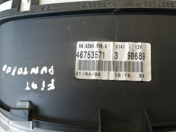 Quadrante / painel de instrumentos FIAT Punto (188_)