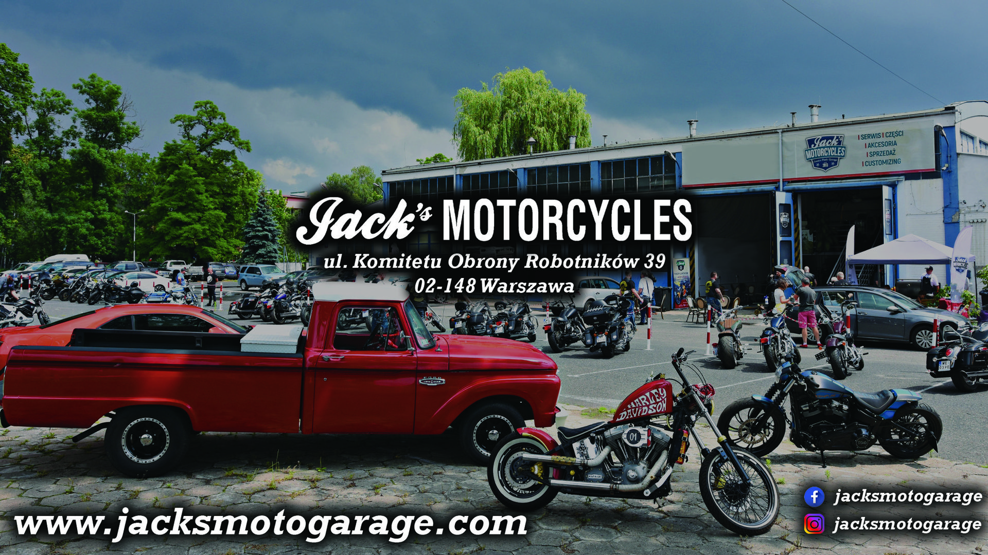 Jack's Motorcycles top banner