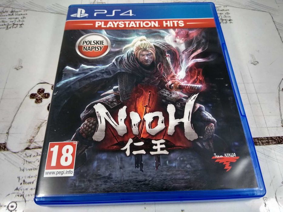 Nioh Ps4 polska wersja bez rys
