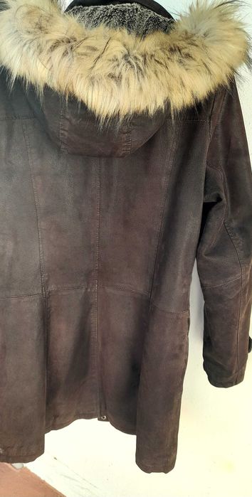 Promoção Casaco em Pele Genuína p o Inverno!