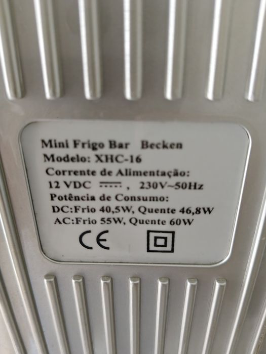 Mini Frigo XHC-16, Becken