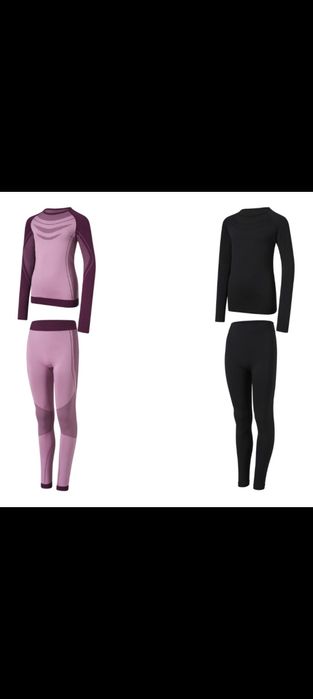 Nowa CRIVIT Bielizna funkcyjna dziecięca bezszwowa termiczna termo