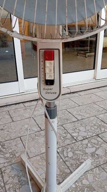 Ventoinha de ar frio a funcionar em perfeitas condições