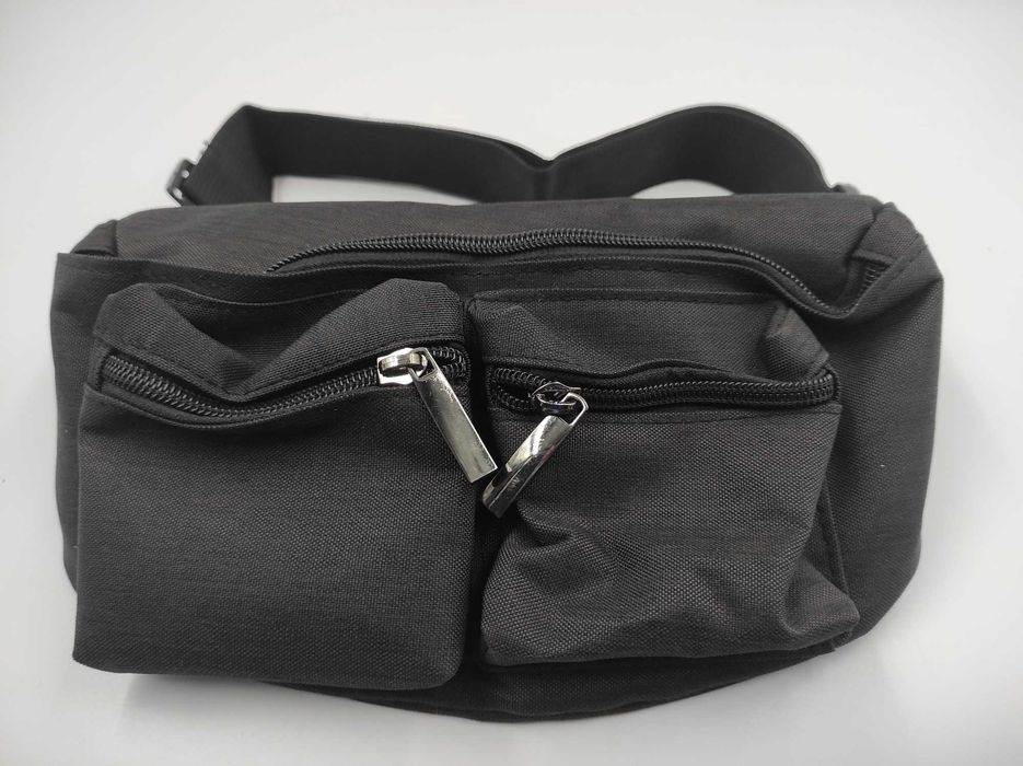 Saszetka nerka męska czarna