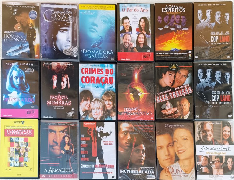 Lote de filmes DVD
