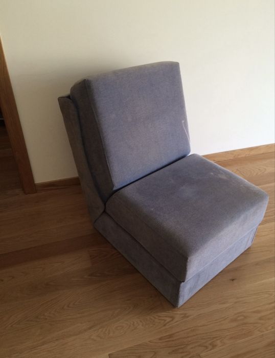 Sofa Cambalhota azul