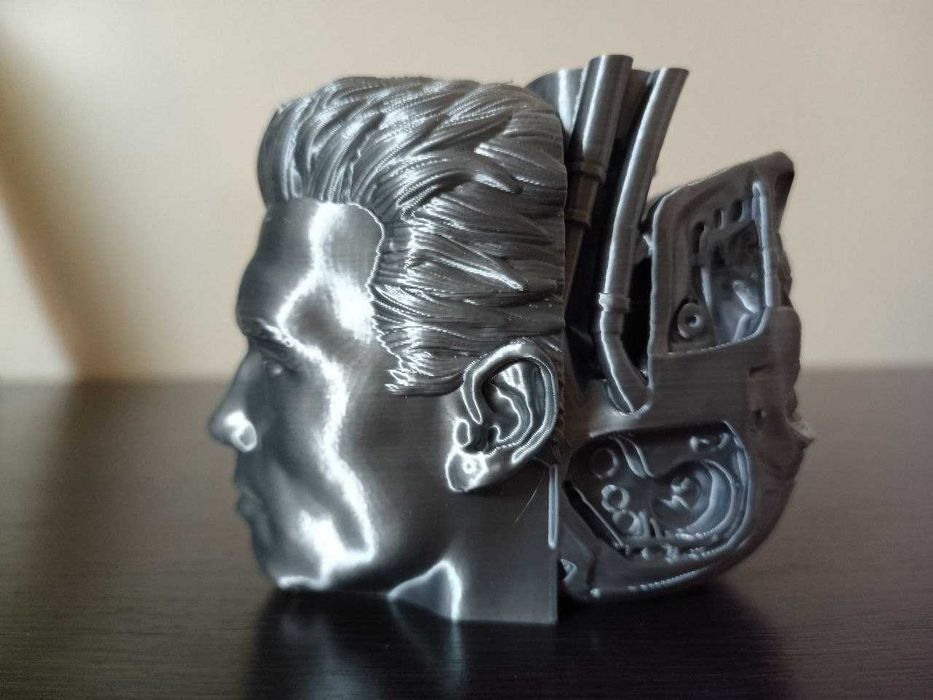Głowa 3D TERMINATOR /  ARNIE Arnold Schwarzenegger