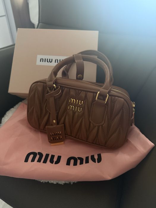 Miumiu - Arcadie tote bag | Używana, stan bdb