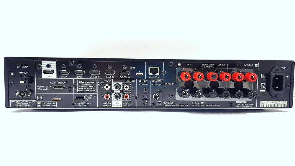 amplituner- PIONEER VSX-S510 6.2 czarny |+ akcesoria