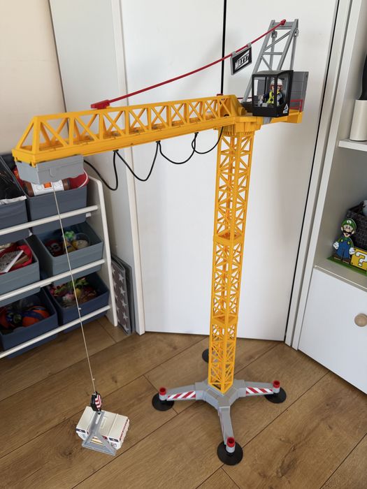 Mega duzy dzwig playmobile sterowany na pilota