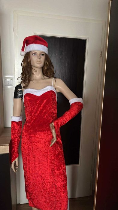 Nr 14 Przebranie, kostium, Pani Mikołaj.