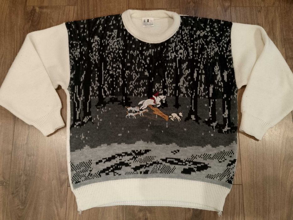 Sweter męski Vintage lata 70' 80' Made in E.E.C Signor Italia