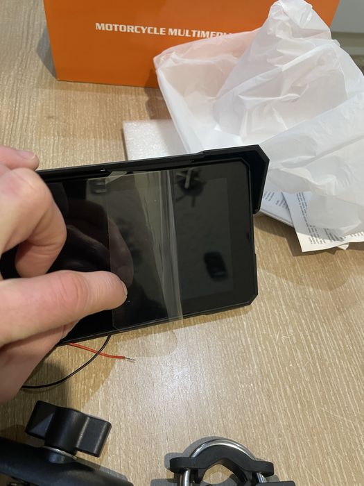 Мото мультимедійний плеєр CarPlay / Android Auto