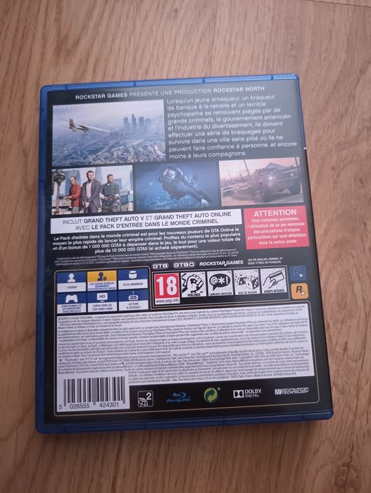 GTA V  PS4/PS5 Stan idealny