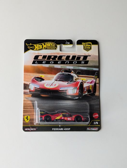 Ferrari 499P Hot Wheels Premium Хот Вілс Феррарі Преміум