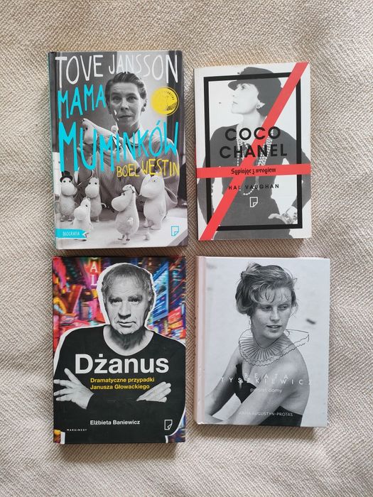 książki biografie Chanel Tyszkiewicza Głowacki Jannsson