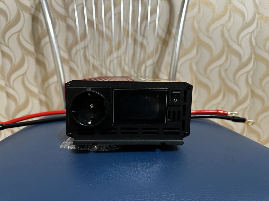 Комплект резервного питания 12V: АКБ 100Ah + инвертор 220V + зарядка