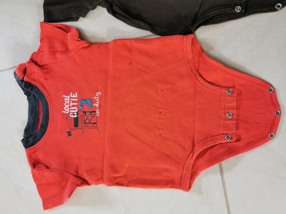 2 pary body dziecięce r. 12-18m