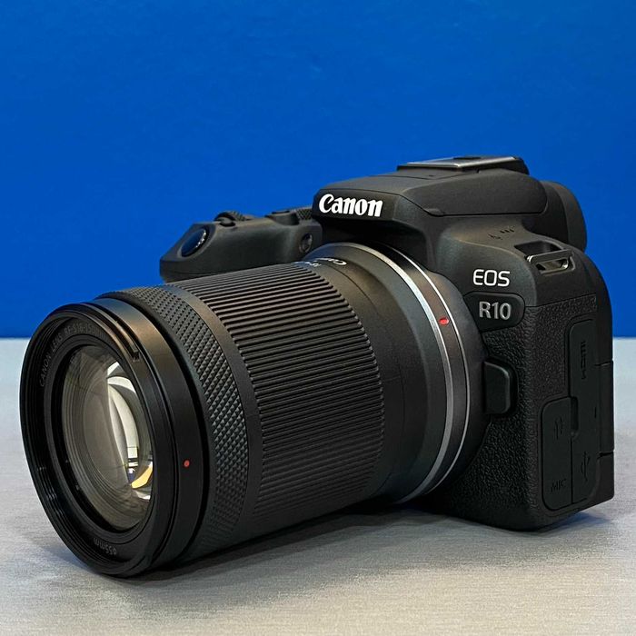 Canon EOS R10 (24.2MP) + RF-S 18-150mm f/3.5-6.3 IS STM | NOVA | 3 ANOS DE GARANTIA