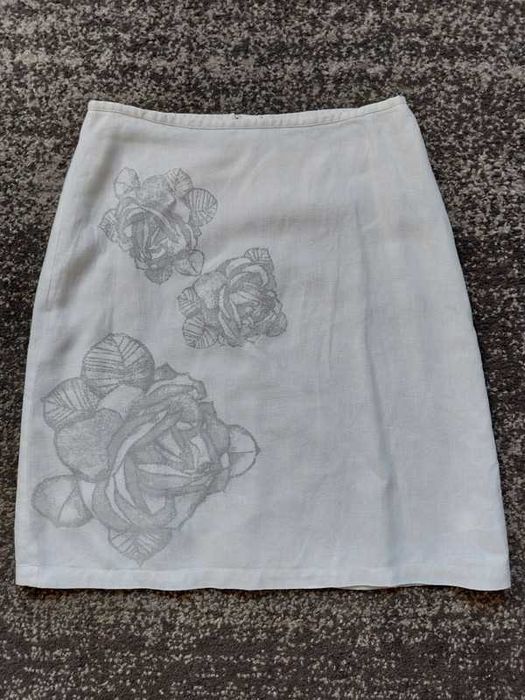 Spódnica lniana HENNES