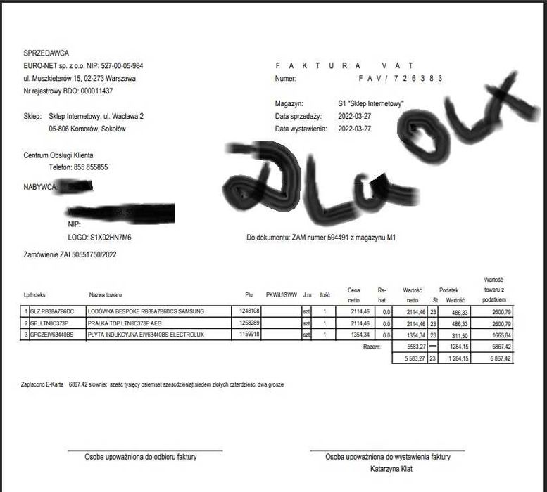 Pralka AEG inwerter, 3 lata w użytku, Wrocław