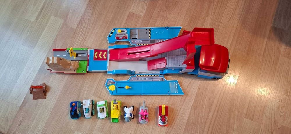 Spin Master Psi Patrol Patroller Patrolowiec+Robo Pies i 6 pojazdow