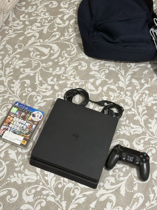 PS4 Slim 500GB +GTA V + Garantia CeX