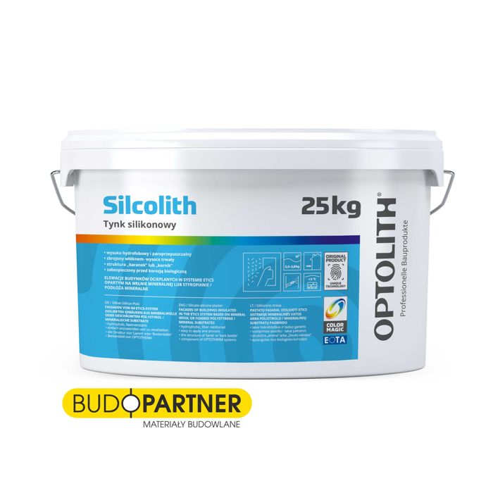 Tynk silikonowy Optolith Silcolith 25kg | Możliwość barwienia |