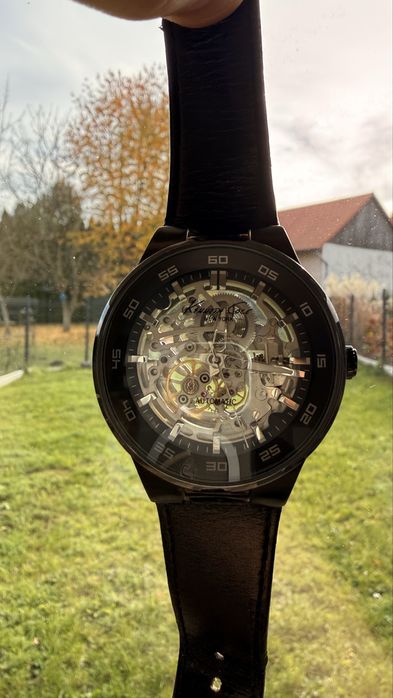 Zegarek Kenneth Cole New York automatic transparent