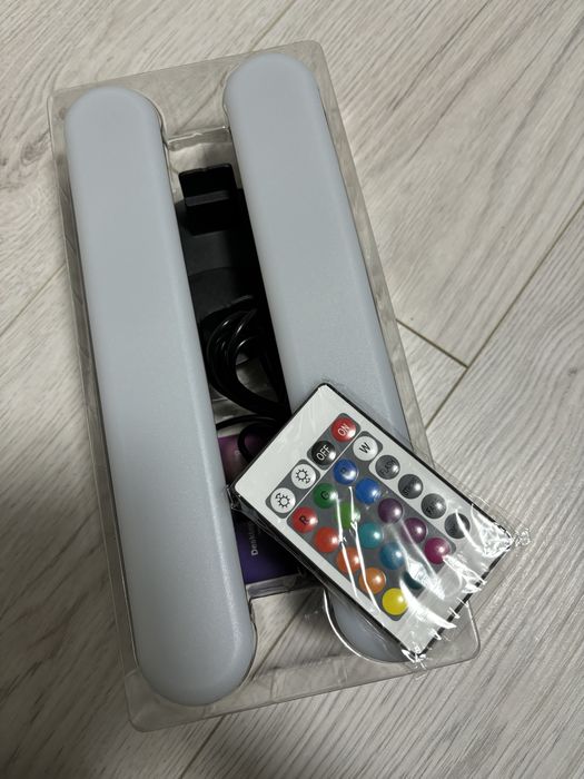 Комплект настільних світильників з пультом, 2 шт, RGB, Remote Control