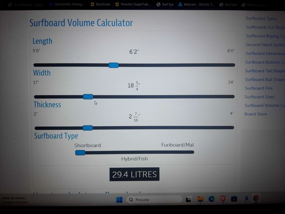 Prancha surf Nsp 6'2 bom estado