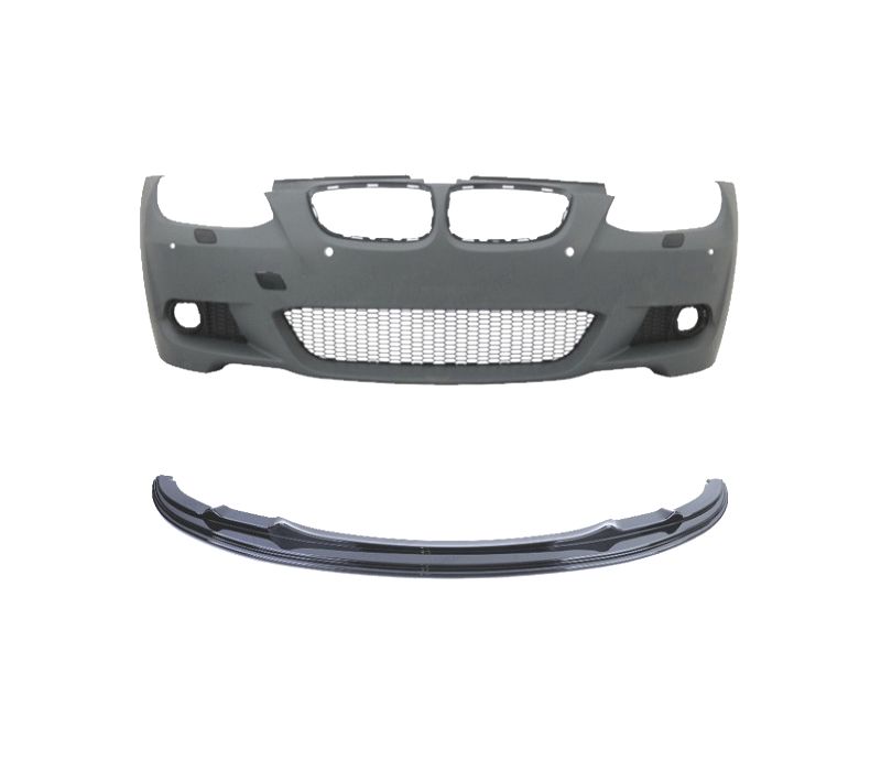 PARA-CHOQUES BMW E92 E93 06-10 LOOK M PDC SRA + SPOILER