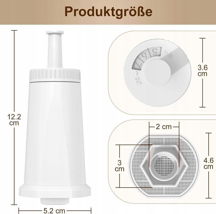 Filtr wody 6 szt do ekspresu Sage Barista Express Pro