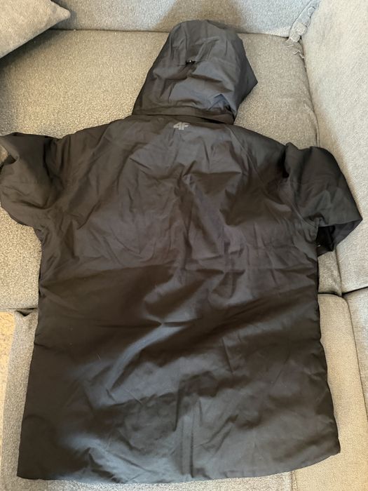 Kurtka narciarska membrana 5 000 męska czarna