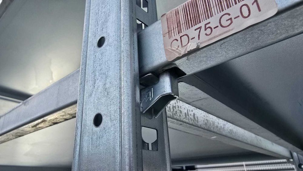 Regały magazynowe półkowe gł. 80cm