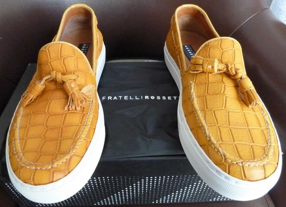 Sapatos (Mocassins) novos Fratelli Rossetti 40