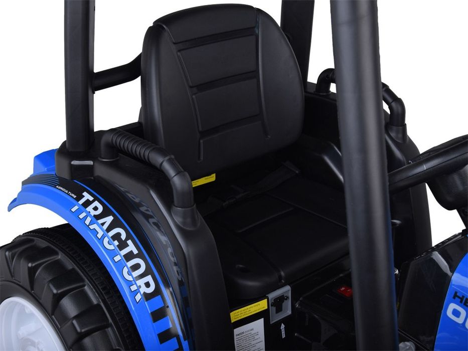 2x200w TRAKTOR elektryczny na akumulator dla dziecka przyczepa łyżka