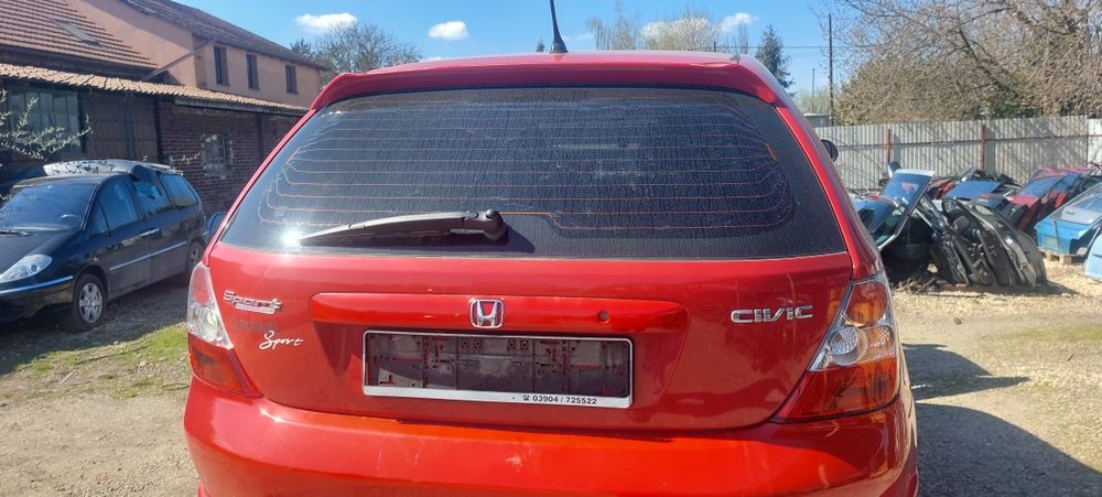 Honda Civic VII zestaw sport dokładki spoiler