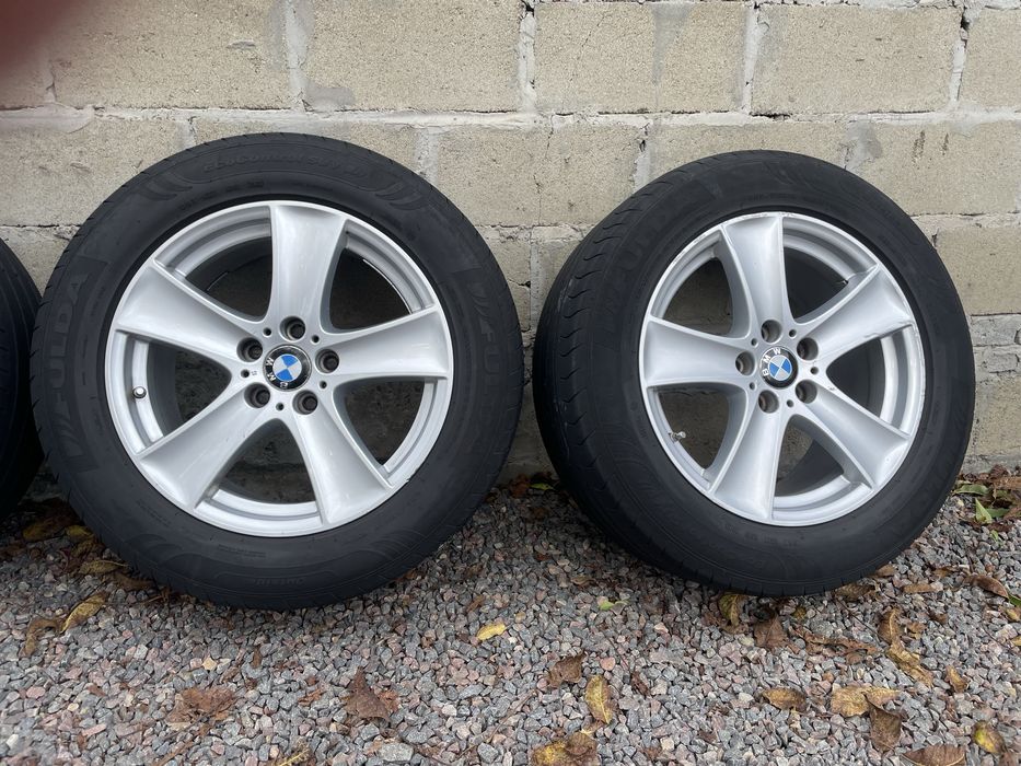 Диски +шини R18 5/120 ET46 8J стояли нс Х5 E70