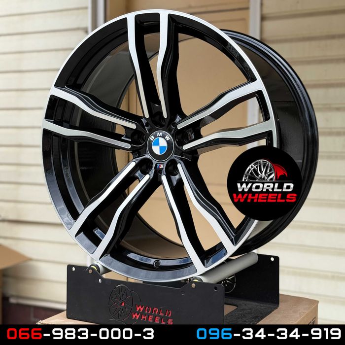 Диски R21 5x120 BMW X5 X6 E53 E70 F15 E71 F16 612 стиль разноширокие