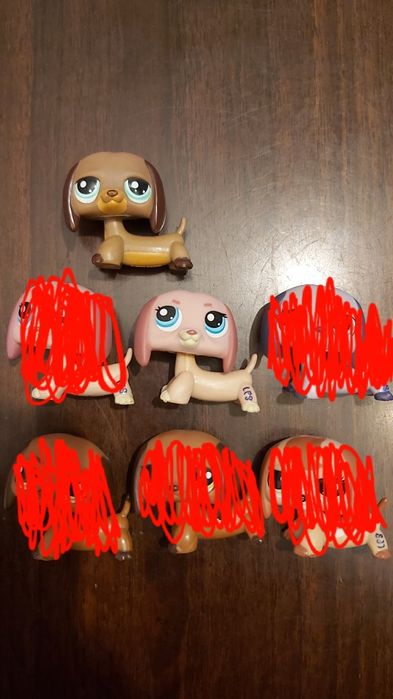 LPS Littlest pet shop pies Jamnik