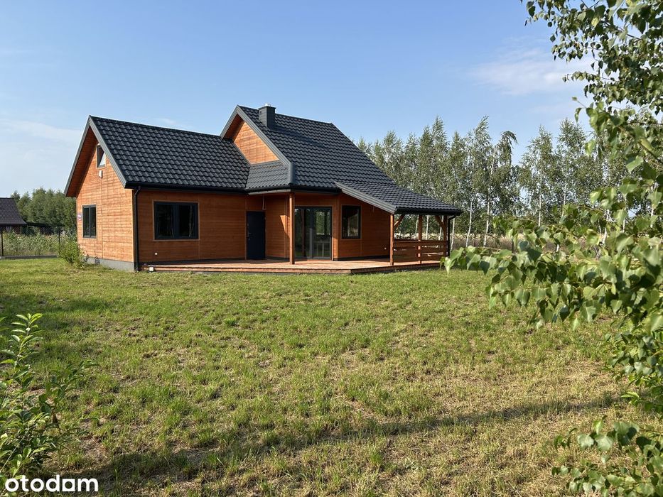 Działka z domem całorocznym w Jońcu nad Wkrą, 60km od Warszawy