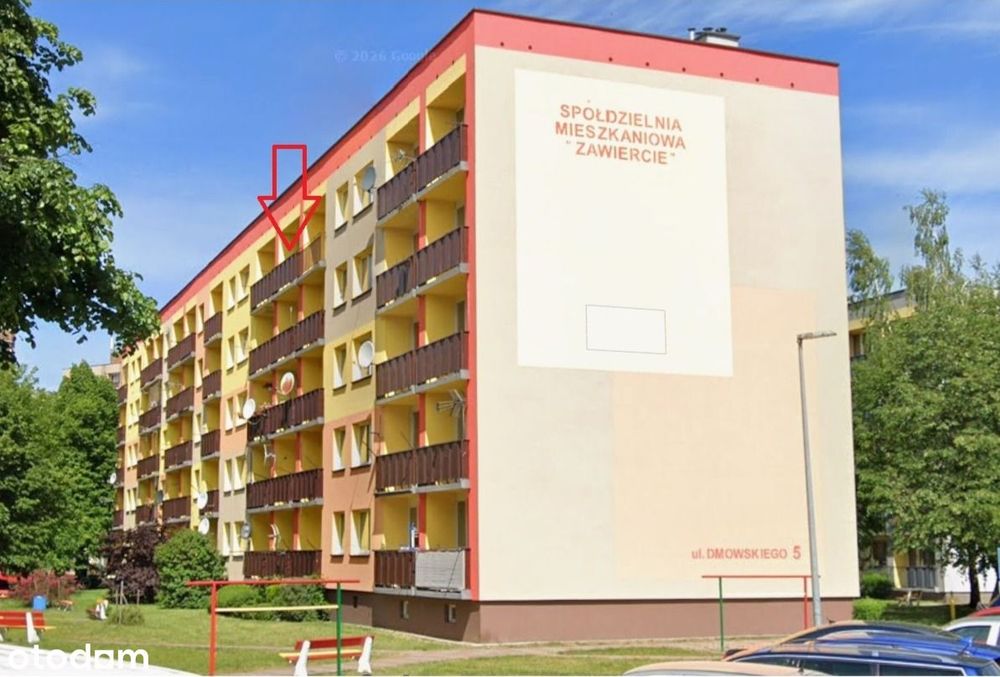Słoneczne mieszkanie w Centrum Zawiercia