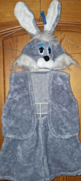 Костюм зайця зайчика зайки карнавальний