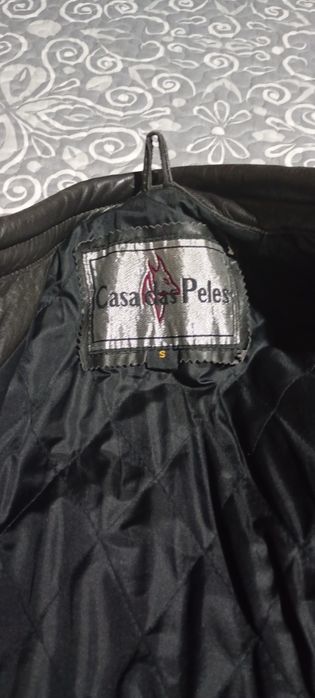 Casaco de Mota Vintage em Pele Genuína - Casa das Peles (Tam. S)