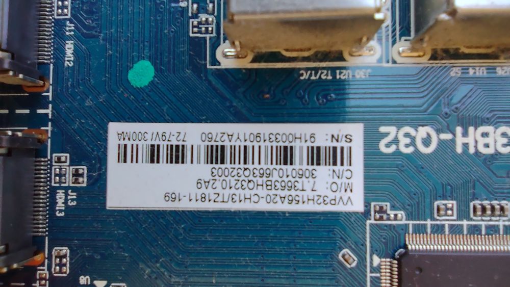 Cv3663bh-q32 Mainboard