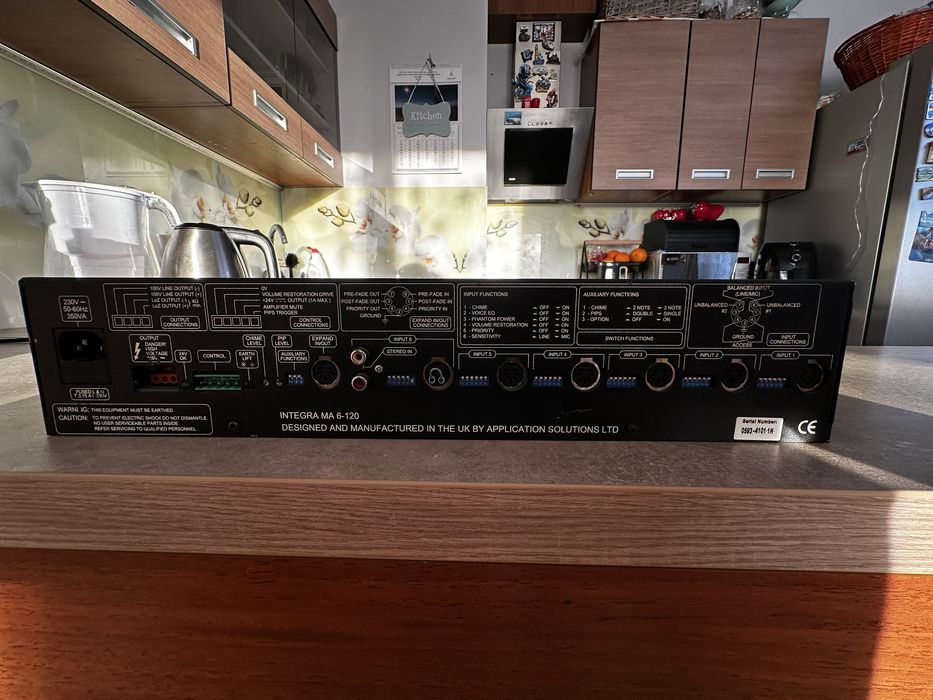 Wzmacniacz miksujący Integra MA6-120