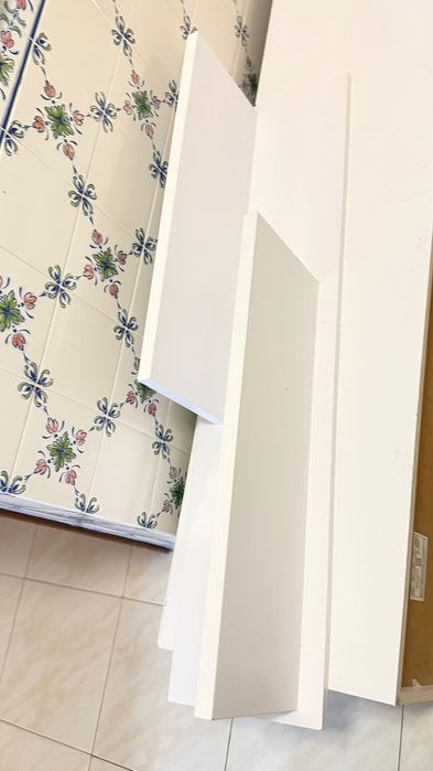 Móvel da sala branco